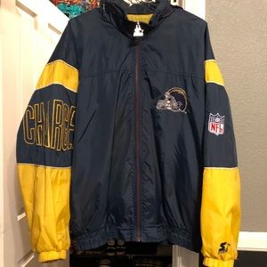 Vintage Chargers Starter Jacket size Large